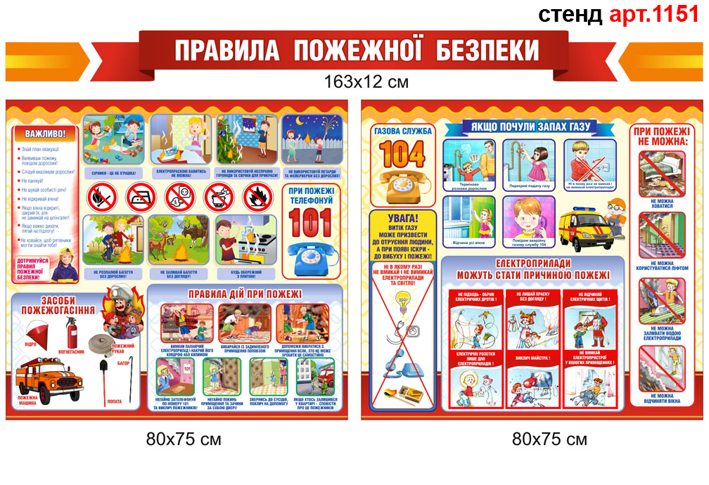 Правила пожежної безпеки для школярів