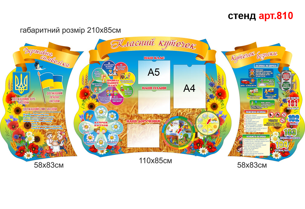 Куточок класу для НУШ