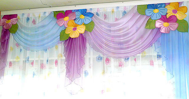 как оформить шторы в группу дюймовочка как оформить шторы в группу дюймовочка